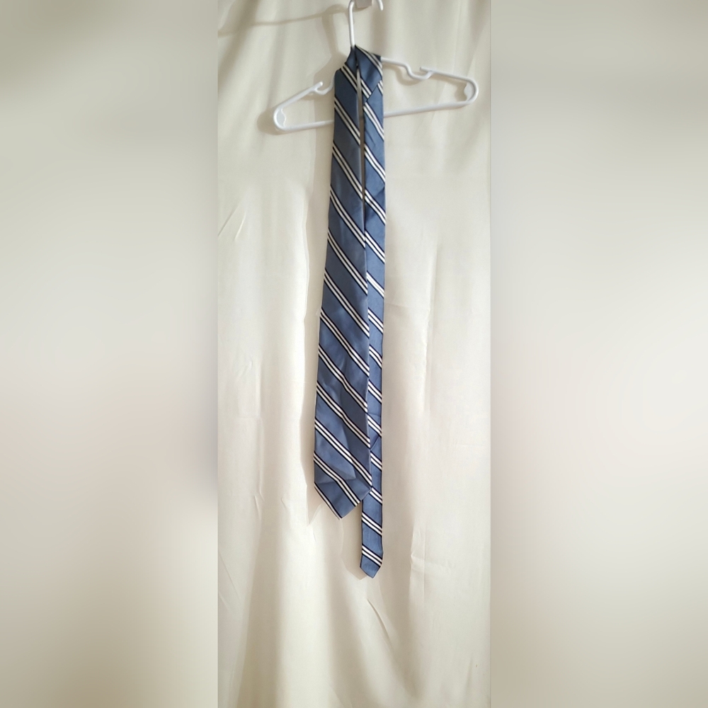 Blue Striped Tie